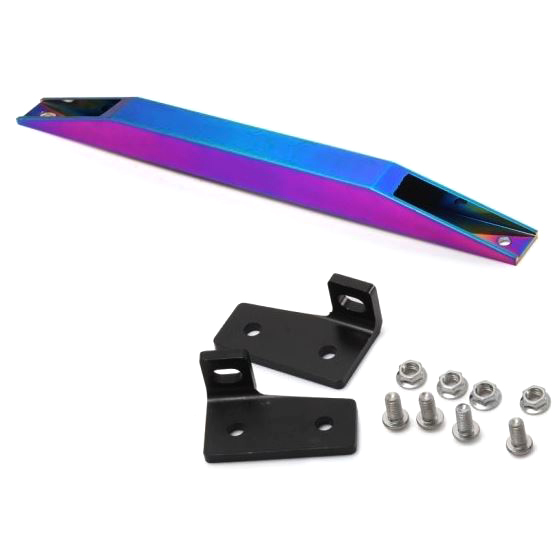 картинка Задний усилитель подрамника BEAKS style для Honda Civic EG 1992-1995 г, неохром магазин  StreetTuning 