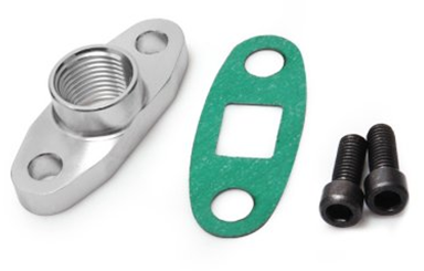 картинка Фланец Turbo oil drain  Garrett T3/T4/T04/GT40/GT50/GT55 магазин  StreetTuning 