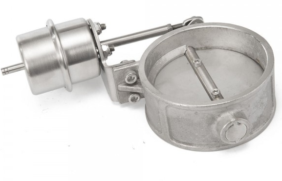 картинка Комплект вакуумной заслонки для регулировке громкости выхлопа 89мм (закрытая) магазин  StreetTuning 