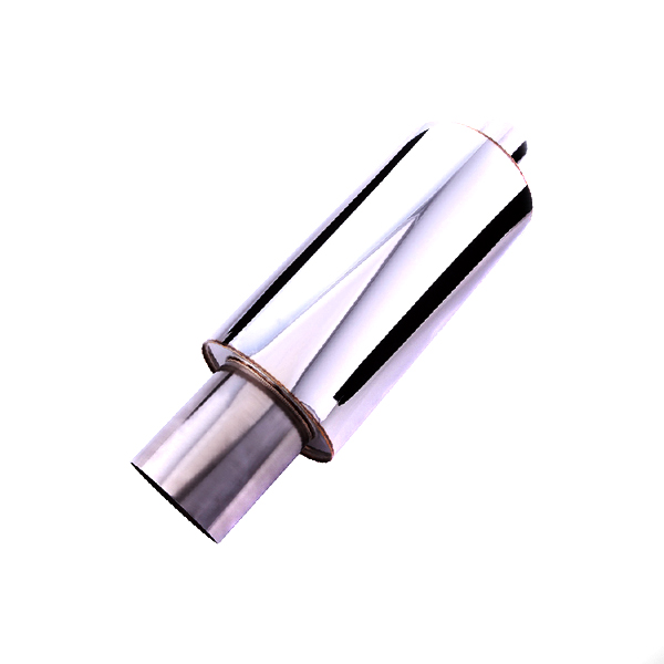 картинка Прямоточная банка HKS Style серии Jasma , хромированная D - 63 x 101 мм L - 560 мм магазин  StreetTuning 