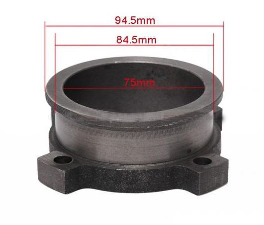 картинка Фланец переходной T3 GT3582 GT35  3"   -  3" V-Band магазин  StreetTuning 