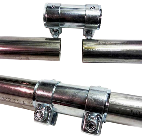 картинка Пайп - соединитель для выхлопной трассы 63 мм (нержавейка) магазин  StreetTuning 