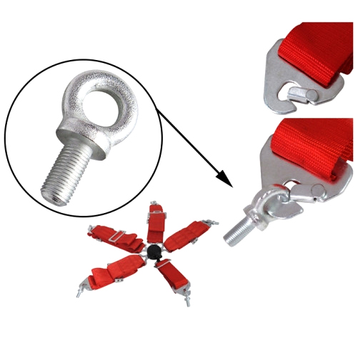 картинка Болты для крепления ремня безапасности 5 штук магазин  StreetTuning 