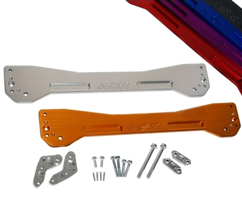 картинка Задний усилитель подрамника ASR style для Honda Civic EK 1996-2000 г, красный магазин  StreetTuning 