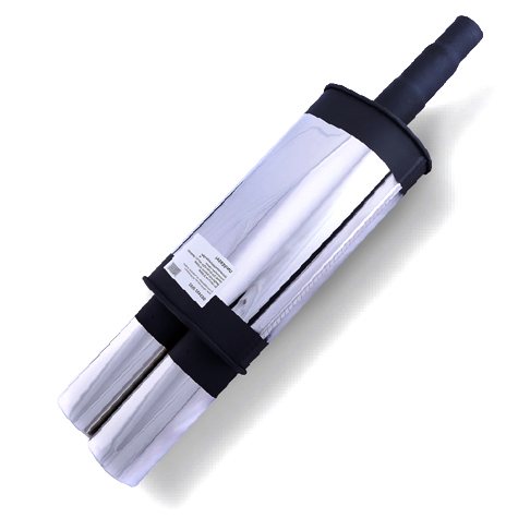 картинка Прямоточная банка Remus Style, с двойным выходом D - 51 x 89 мм L - 850 мм магазин  StreetTuning 