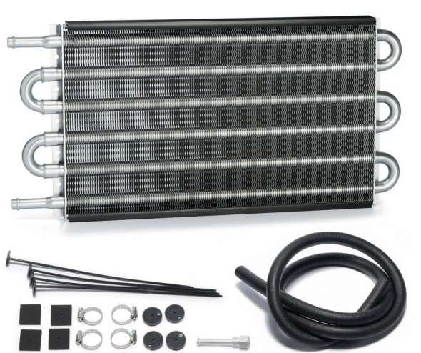 картинка Масляный радиатор трансмиссионный 395 х 95 х 22,5 магазин  StreetTuning 