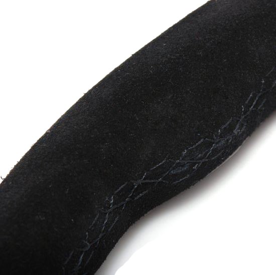 картинка Спортивный руль OMP Style без вылета, замшевый с желтой вставкой магазин  StreetTuning 