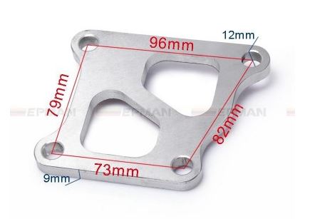 картинка Фланец турбины 4G63 Mitsubishi EVO 4-9 магазин  StreetTuning 