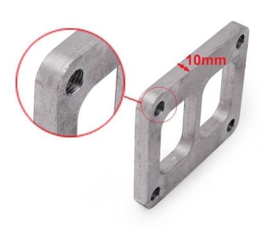 картинка Фланец под турбину T4 T04 GT45 GT40 твин скрол магазин  StreetTuning 