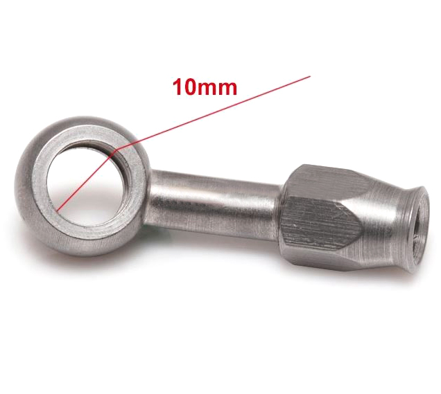 картинка Банжо-фитинг тормозной AN3 20 градусов d10.2 магазин  StreetTuning 