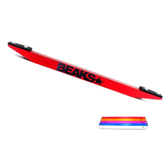 картинка Задний усилитель подрамника BEAKS style для Honda Civic EG 1992-1995 г, красный магазин  StreetTuning 