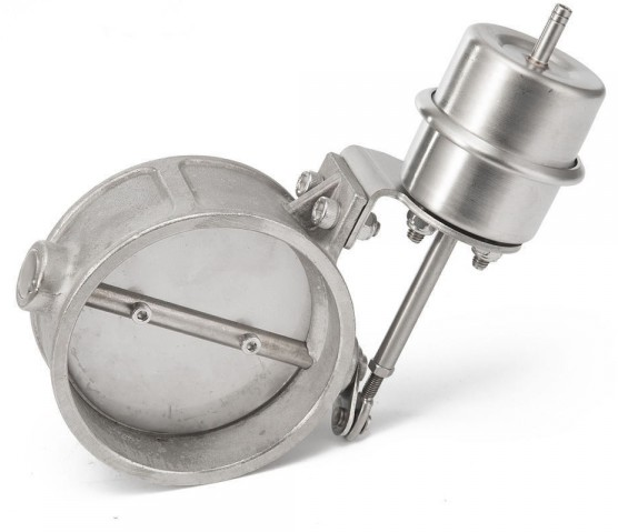 картинка Комплект вакуумной заслонки для регулировке громкости выхлопа 76мм (закрытая) магазин  StreetTuning 