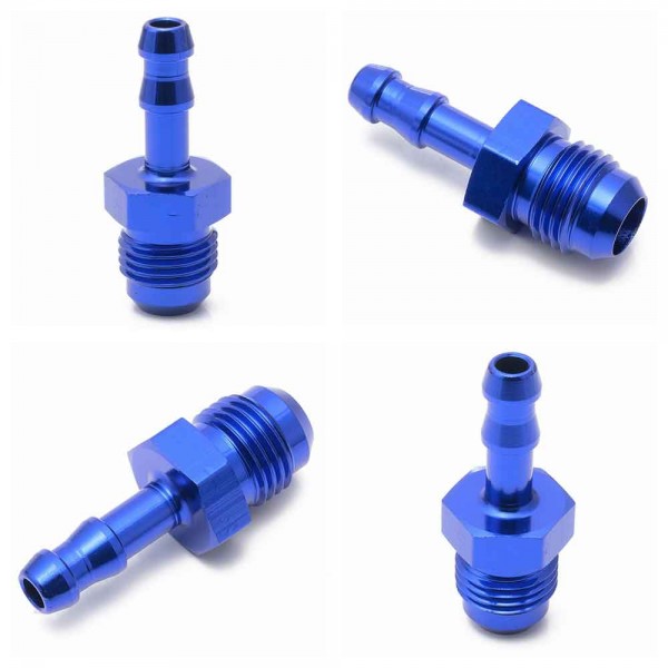 картинка Фитинг адаптер переходник папа AN6 - папа 6/25 ( 6 мм) магазин  StreetTuning 