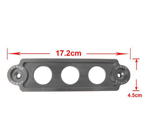картинка Крепеж для аккумулятора Epman, серый  L-172 мм магазин  StreetTuning 