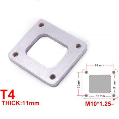 картинка Фланец T4 выпускного коллектора нержавеющая сталь 11мм магазин  StreetTuning 