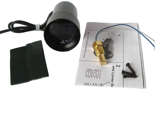 картинка Датчик температуры охлаждающей жидкости Epman 37 мм , черный магазин  StreetTuning 