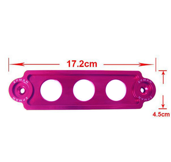 картинка Крепеж для аккумулятора Epman, фиолетовый  L-172 мм магазин  StreetTuning 