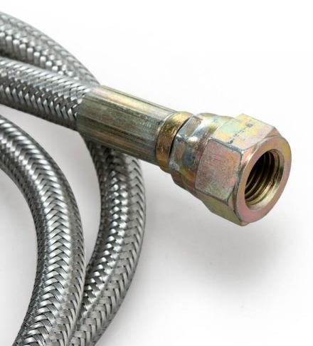 картинка Набор/шланг на подачу масла турбины T3/T4 под фитинг an4, в комплекте магазин  StreetTuning 