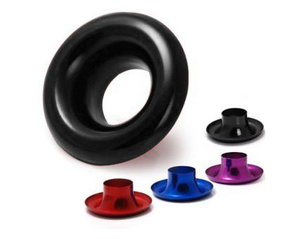 картинка Насадка на холодную часть турбины 76 мм, черная магазин  StreetTuning 