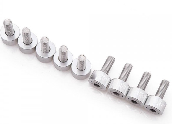картинка Декоративные болты с шайбами М8 EPMAN, серебристые магазин  StreetTuning 