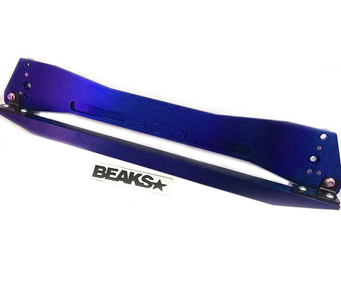 картинка Задние усилители подрамника ASR style для Honda Civic 1992-1995 г, синие магазин  StreetTuning 