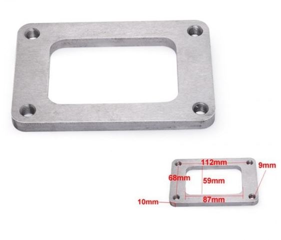 картинка Фланец под турбину T6 4 Болта магазин  StreetTuning 