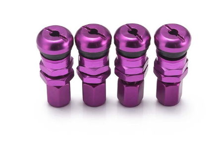 картинка Спортивные ниппели Epman для бескамерных шин, фиолетовые магазин  StreetTuning 