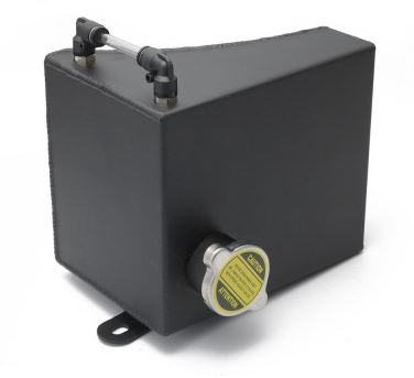 картинка Бачок расширительный Nissan Silvia S13-15 алюминий, черный магазин  StreetTuning 