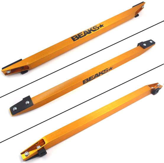 картинка Задний усилитель подрамника BEAKS style для Honda Civic EG 1992-1995 г, золотой магазин  StreetTuning 