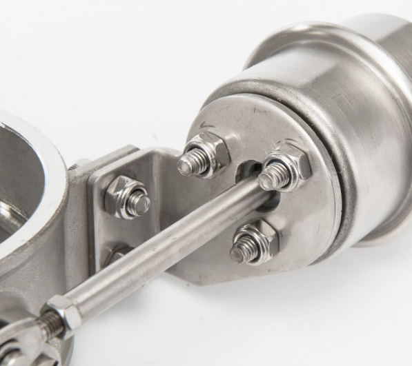 картинка Вакуумная заслонка-дроссель для выхлопа 76 мм (открытая) магазин  StreetTuning 