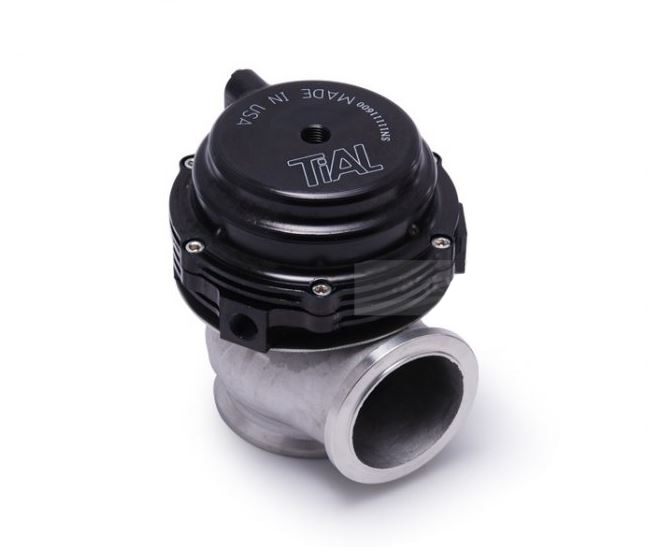 картинка Перепускной клапан турбины (Wastegate) Tial 44 мм MVR с водяным охлаждением , черный магазин  StreetTuning 