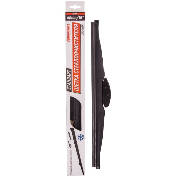 картинка Щетка стеклоочистителя каркасная зимняя 40см/16 SKYWAY стандарт магазин  StreetTuning 