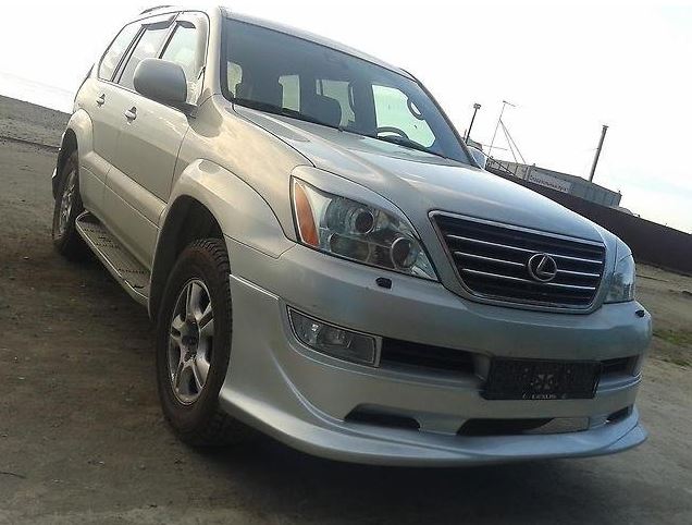 картинка Реснички на передние фары для Lexus GX470 магазин  StreetTuning 