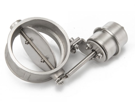 картинка Вакуумная заслонка-дроссель для выхлопа 89 мм (открытая) магазин  StreetTuning 