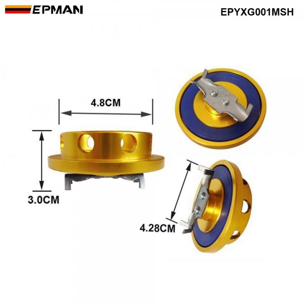 картинка Крышка маслозаливной горловины Epman черная для MITSUBISHI магазин  StreetTuning 