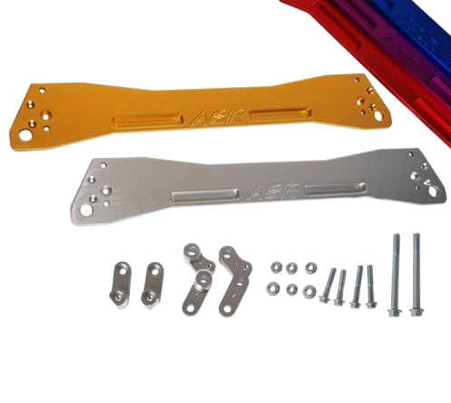 картинка Задний усилитель подрамника ASR style для Honda Civic 1992-1995 г, золотой магазин  StreetTuning 
