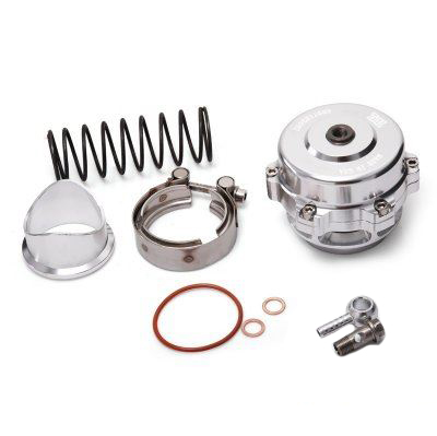 картинка Перепускной клапан (Blow-Off) Tial V-band 50 мм , серебряный магазин  StreetTuning 