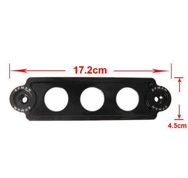 картинка Крепеж для аккумулятора Epman, черный  L-172 мм магазин  StreetTuning 