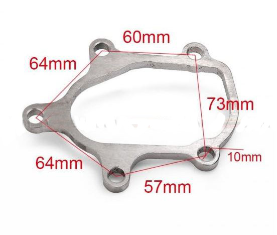 картинка Фланец под турбину TB28 магазин  StreetTuning 