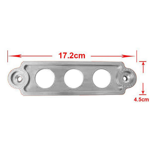 картинка Крепеж для аккумулятора Epman, серебряный  L-172 мм магазин  StreetTuning 