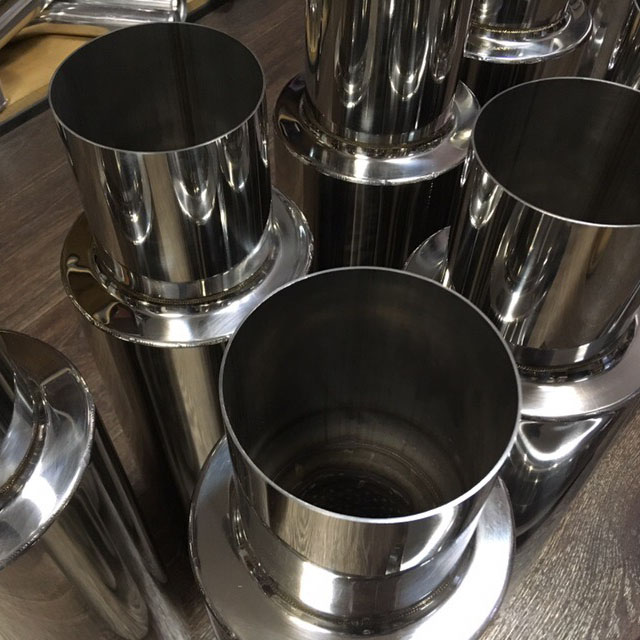 картинка Прямоточная банка, вход 76 мм, выход 101 мм магазин  StreetTuning 