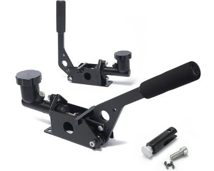 картинка Гидравлический ручник с 2-мя положениями ручки и бочком, черный магазин  StreetTuning 