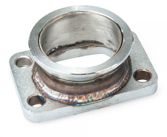 картинка Фланец для турбины переход с T3 4 болта, на V-Band 2,5 дюйма магазин  StreetTuning 