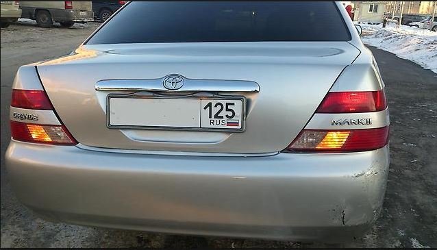 картинка Реснички на заднюю оптику для Toyota Mark 2 110 1 вариант магазин  StreetTuning 