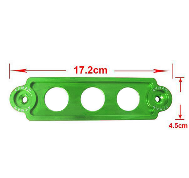 картинка Крепеж для аккумулятора Epman, зеленый  L-172 мм магазин  StreetTuning 