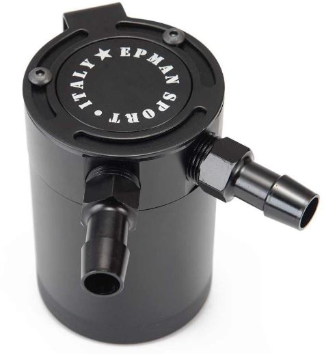 картинка Маслоуловитель 2-ух портовый Epman черный магазин  StreetTuning 