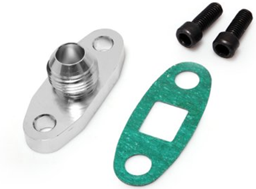картинка Фланец Turbo oil drain  outlet an10 магазин  StreetTuning 