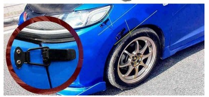 картинка Защелки/клипсы для крепления обвесов и бамперов универсальные, большие магазин  StreetTuning 