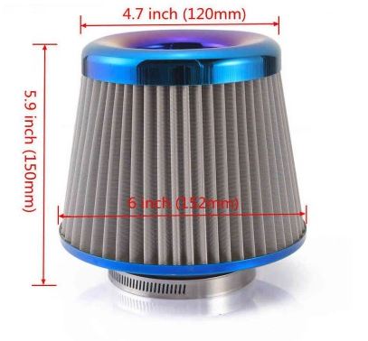 картинка Воздушный фильтр нулевого сопротивления Epman неохром магазин  StreetTuning 