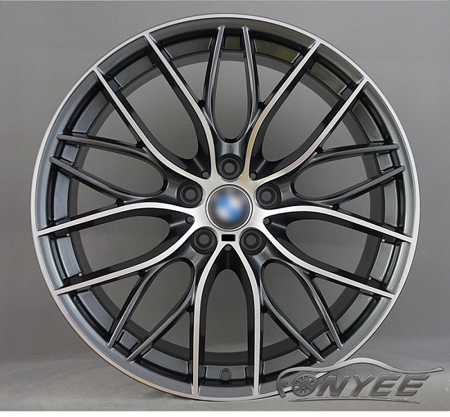 картинка Новые диски BMW Double Spoke 405M R20 5x120 ET42 J9,5 серый + серебро магазин  StreetTuning 